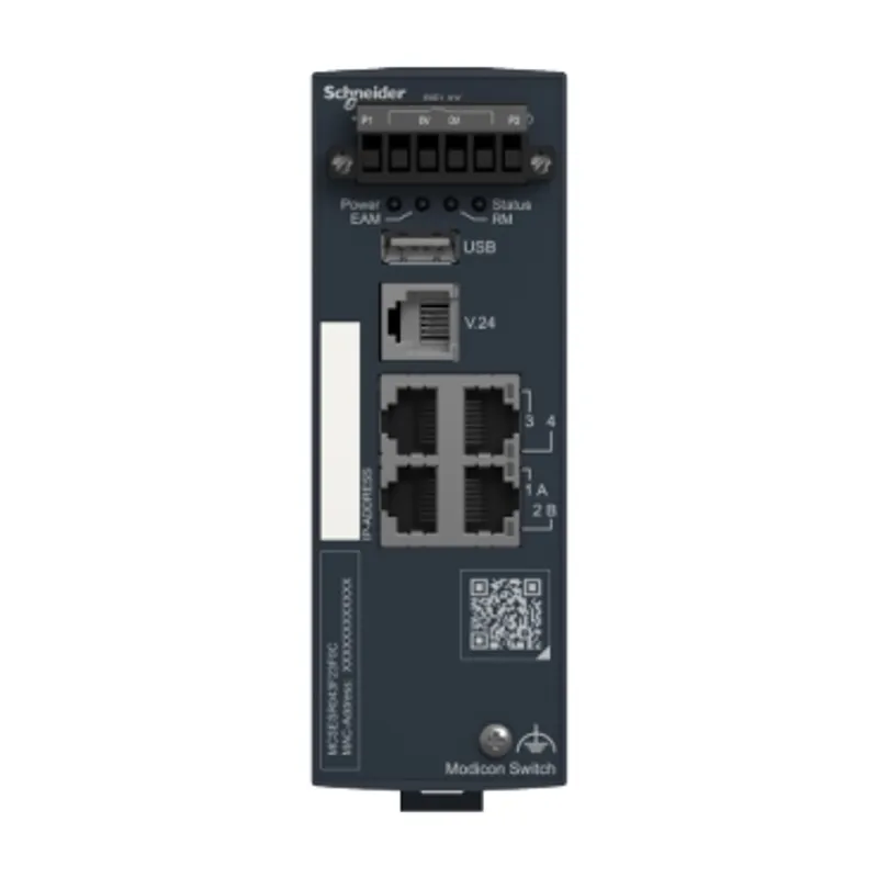 Redundancy Switch, Modicon Networking, 4 ports for copper, coated — photo 5 of 6