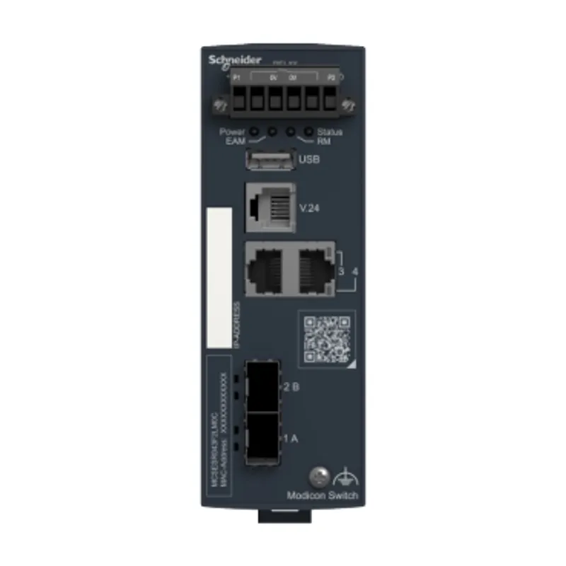 Redundancy Switch, Modicon Networking, 2 ports for copper, 2 SFP ports, coated — photo 2 of 6