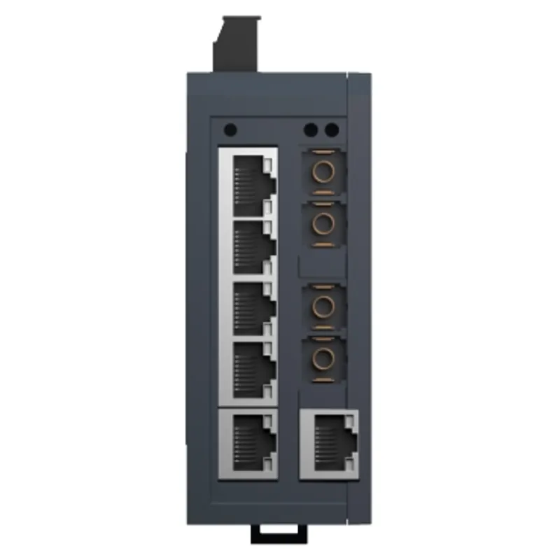 network switch, Modicon Networking, standard unmanaged, 6 ports for copper with 2 ports for singlemode fiber optic — photo 7 of 7
