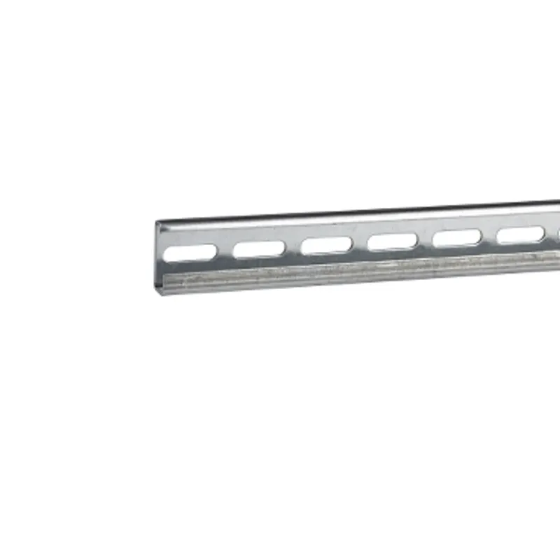 One asymmetric mounting rail perforated 32x15 L2000mm, Order by Multiples of 10 units