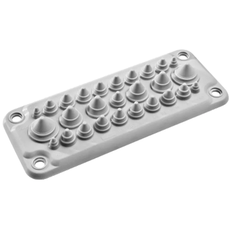 Cable entry membrane, PanelSeT, PanelSeT,  type FL21 with 25 entrances IP66