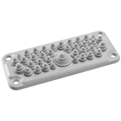 Cable entry membrane, PanelSeT, PanelSeT, type FL21 with 35 entrances IP66