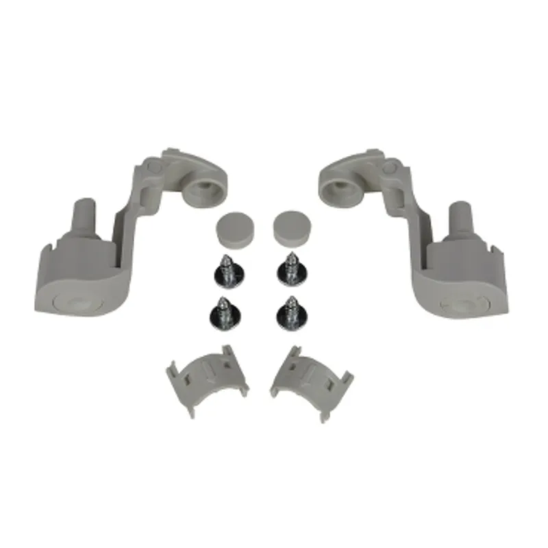 Hinges, for cover-depth 40 mm. In thermoplastic PC with screws.