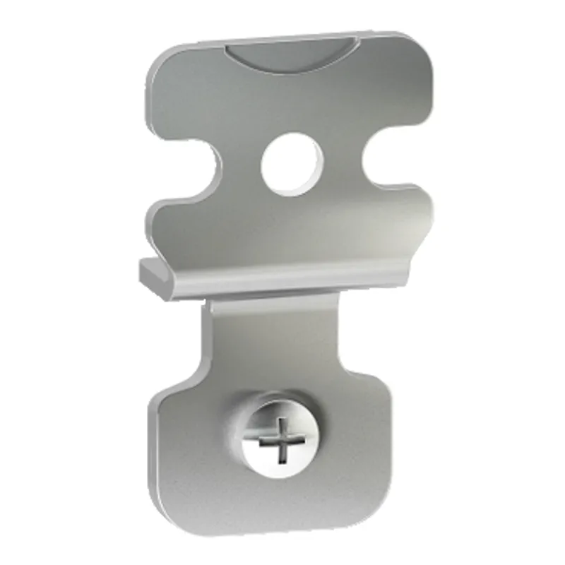 Set of 4 wall fixing lugs, made of stainless steel. For PanelSeT S3D enclosure