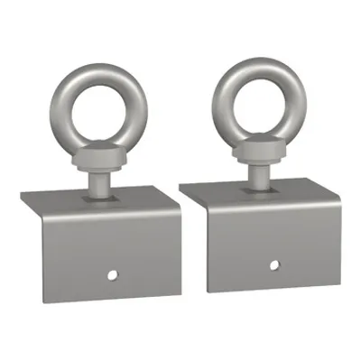 Set of 2 lifting eyes M8. Maximum load: 200kg