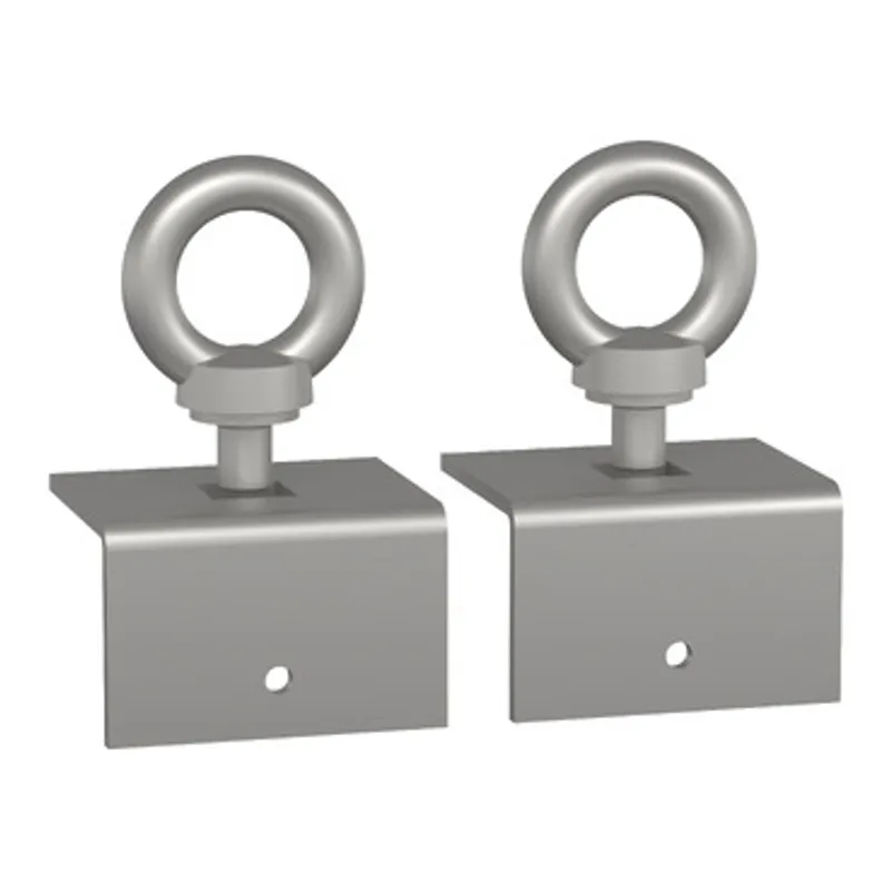 Set of 2 lifting eyes M8. Maximum load: 200kg