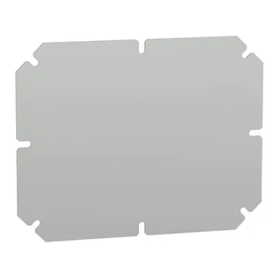 Insulating mounting plate, thickness 3 mm, For boxes of H225W175 mm