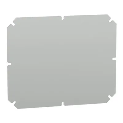 Insulating mounting plate, thickness 3 mm, For boxes of H275W225 mm