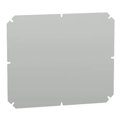 Insulating mounting plate, thickness 3 mm, For boxes of H325WL275 mm