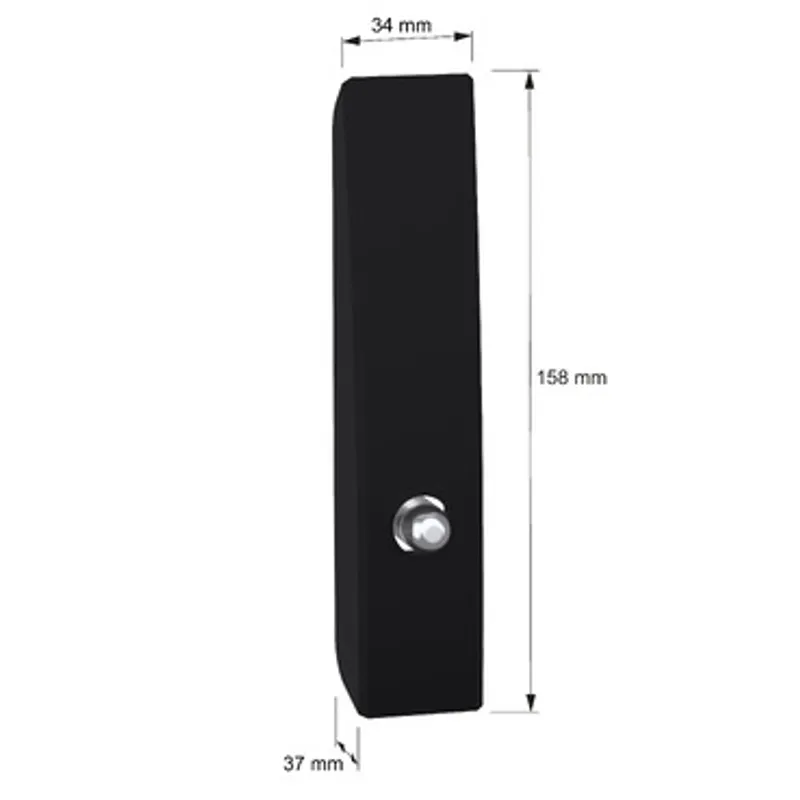 Padlocking system, PanelSeT SFN, PanelSeT SM, for electrical enclosure, RAL9005 — photo 2 of 5