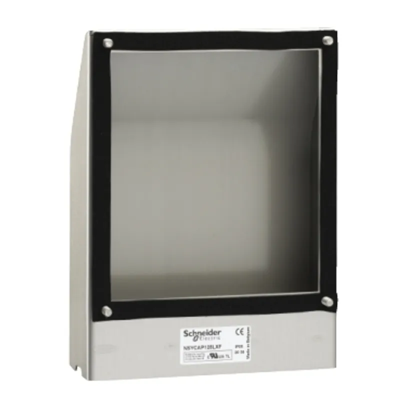 Stainless steel cover cut-out 125x125mm with filter IP55 — photo 2 of 3