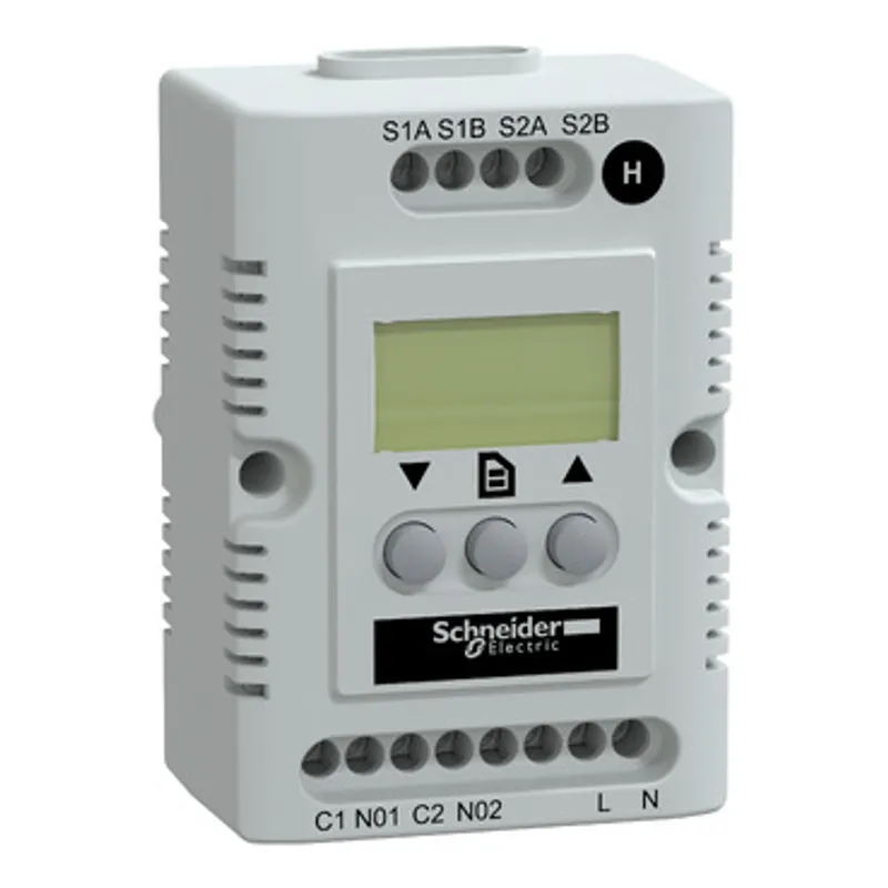 Climasys CC - electronic hygrostat - 200â€¦240 V - Hr 20â€¦80% - OLED screen