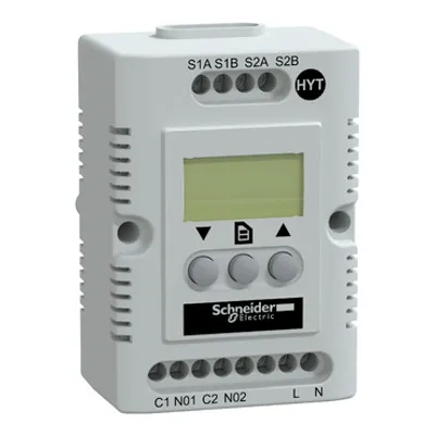 Climasys CC - electronic hygrotherm - 200â€¦240 V - temp -40â€¦80 C - Hr 20â€¦80%