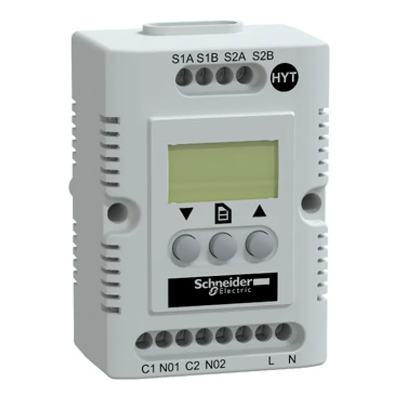 Climasys CC - electronic hygrotherm - 200â€¦240 V - temp -40â€¦80 C - Hr 20â€¦80%