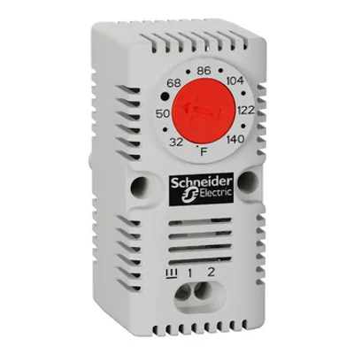 ClimaSys CC - simple thermostat 250V - range of temperature 0â€¦60Â°C - NC - Â°F
