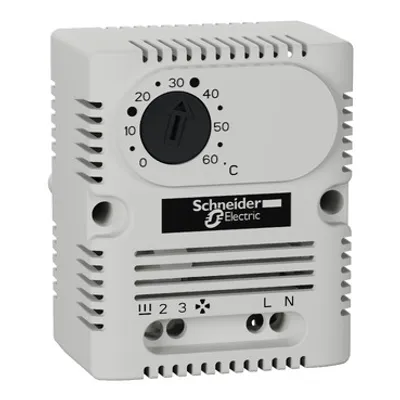 ClimaSys CC - thermostat 250V - range of temperature +5â€¦60Â°C - 1 NO/NC - Â°C