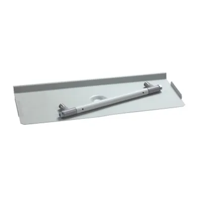 Horizontal keyboard shelf 500x195.7 mm. For PanelSeT S3CM HMI encl.RAL7035