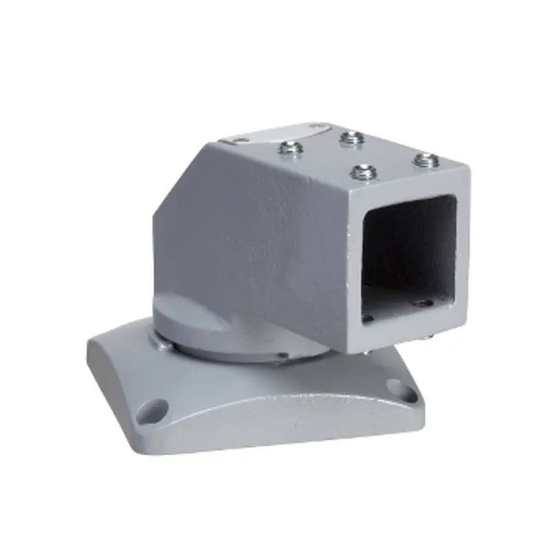 Horizontal rotating bracket, square 50 mm RAL 7040. For S3CM HMI encl.