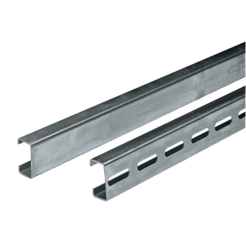 Symmetric C-shaped rails 21x11x10. Length 2000mm. Supply: 20 rails 2m.