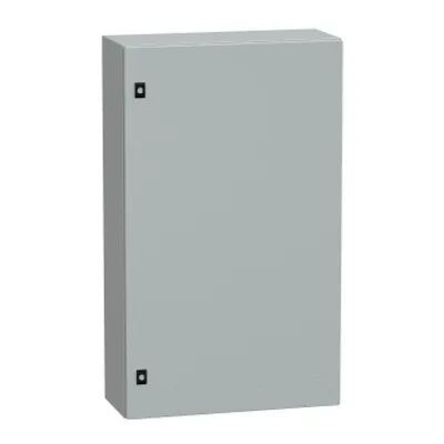 PanelSeT CRN plain door w/o mount.plate. H1000xW600xD250 IP66 IK10 RAL7035..