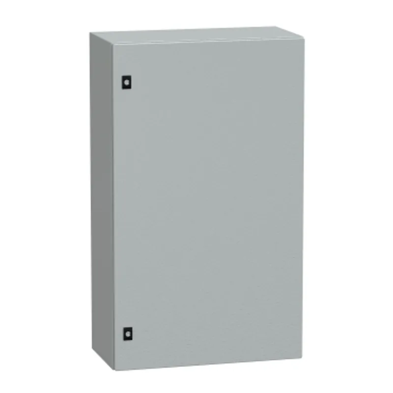 PanelSeT CRN plain door with mount.plate. H1000xW600xD300 IP66 IK10 RAL7035.. — photo 1 of 3