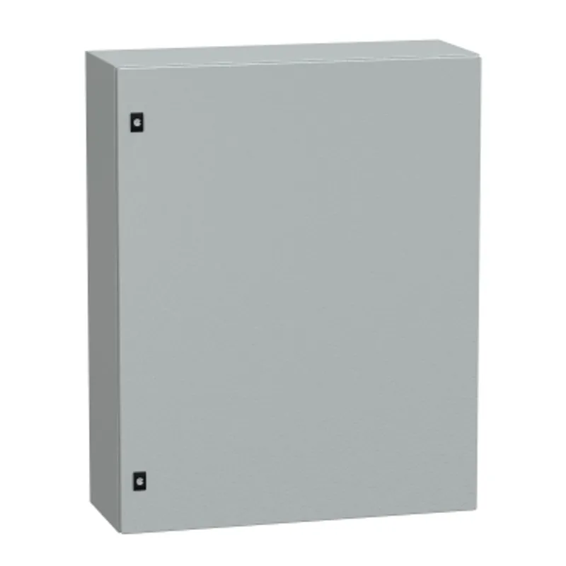 PanelSeT CRN plain door with mount.plate. H1000xW800xD300 IP66 IK10 RAL7035.. — photo 1 of 2