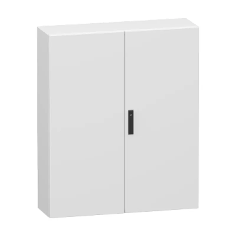Double plain steel door, PanelSeT CRN, without mounting plate, 1200x1000x300mm, IP55, IK10, RAL7035 — photo 1 of 3