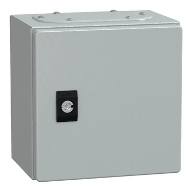 PanelSeT CRN plain door w/o mount.plate. H200xW200xD150 IP66 IK10 RAL7035.. — photo 1 of 3
