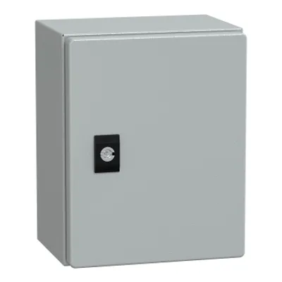 PanelSeT CRN plain door w/o mount.plate. H250xW200xD150 IP66 IK10 RAL7035..