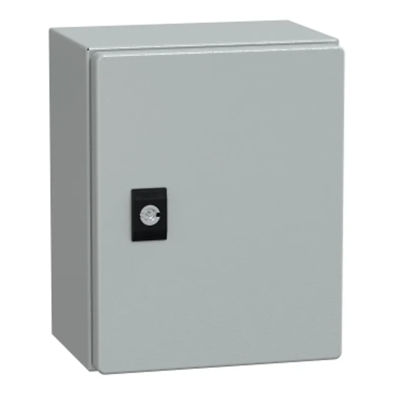 PanelSeT CRN plain door with mount.plate. H250xW200xD150 IP66 IK10 RAL7035.. — photo 1 of 3