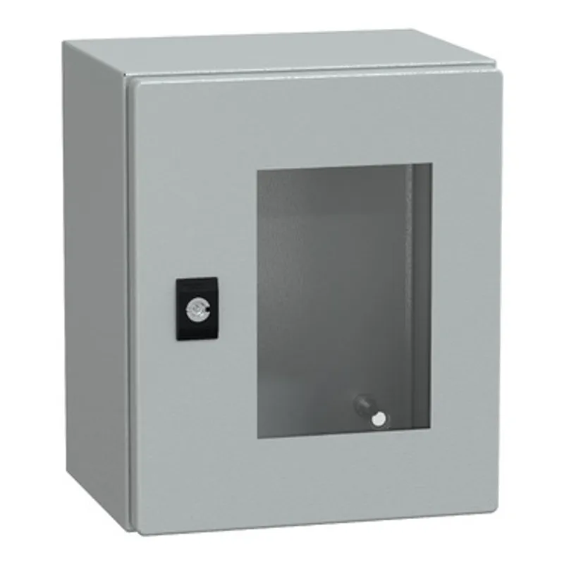 PanelSeT CRN tspt door w/o mount.plate. H300xW250xD200 IP66 IK08 RAL7035.. — photo 1 of 4