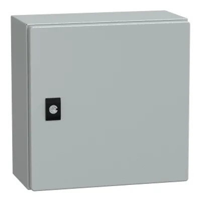 PanelSeT CRN plain door w/o mount.plate. H300xW300xD150 IP66 IK10 RAL7035..