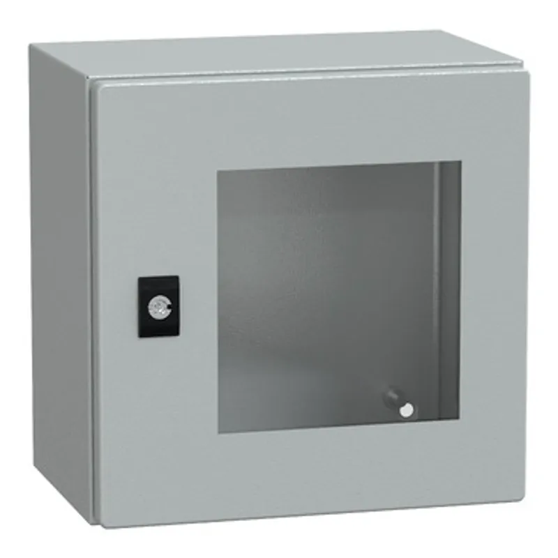 PanelSeT CRN tspt door w/o mount.plate. H300xW300xD200 IP66 IK08 RAL7035.. — photo 1 of 4