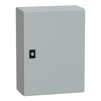 PanelSeT CRN plain door w/o mount.plate. H400xW300xD150 IP66 IK10 RAL7035..