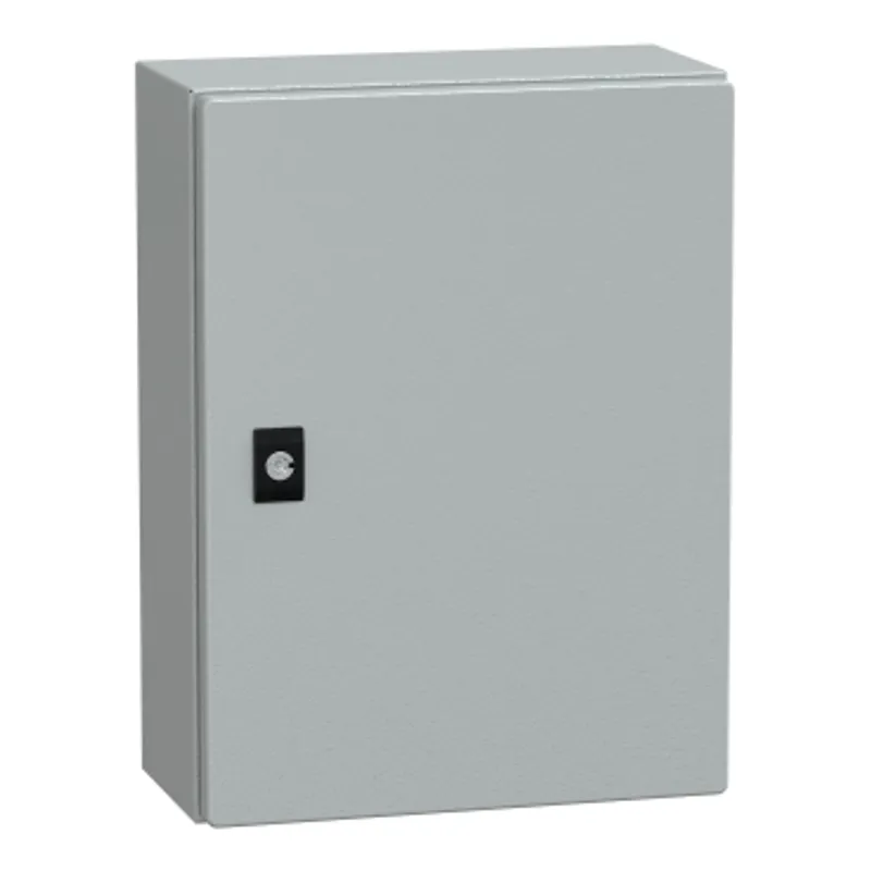 PanelSeT CRN plain door w/o mount.plate. H400xW300xD150 IP66 IK10 RAL7035.. — photo 1 of 3
