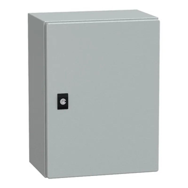 PanelSeT CRN plain door with mount.plate. H400xW300xD200 IP66 IK10 RAL7035.. — photo 1 of 3