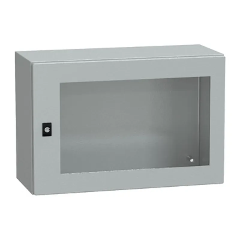 PanelSeT CRN tspt door w/o mount.plate. H400xW600xD250 IP66 IK08 RAL7035.. — photo 1 of 4