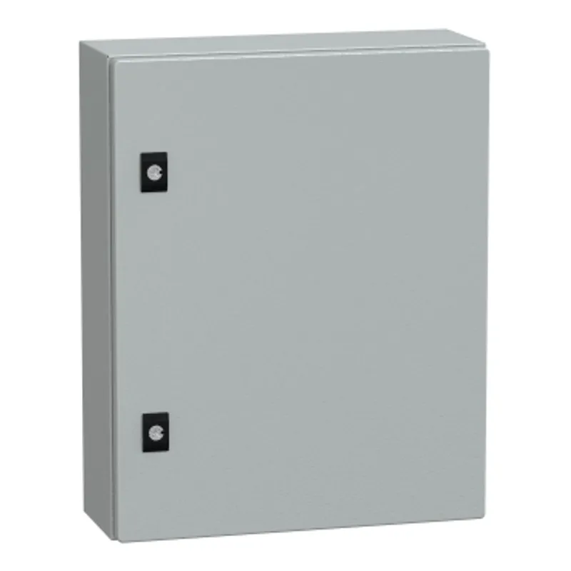 PanelSeT CRN plain door with mount.plate. H500xW400xD150 IP66 IK10 RAL7035.. — photo 1 of 4