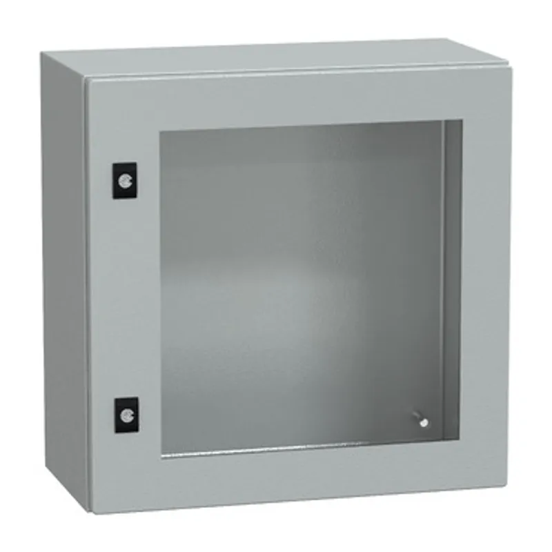 PanelSeT CRN tspt door w/o mount.plate. H500xW500xD250 IP66 IK08 RAL7035.. — photo 1 of 4