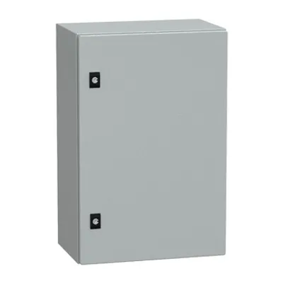 PanelSeT CRN plain door w/o mount.plate. H600xW400xD250 IP66 IK10 RAL7035..