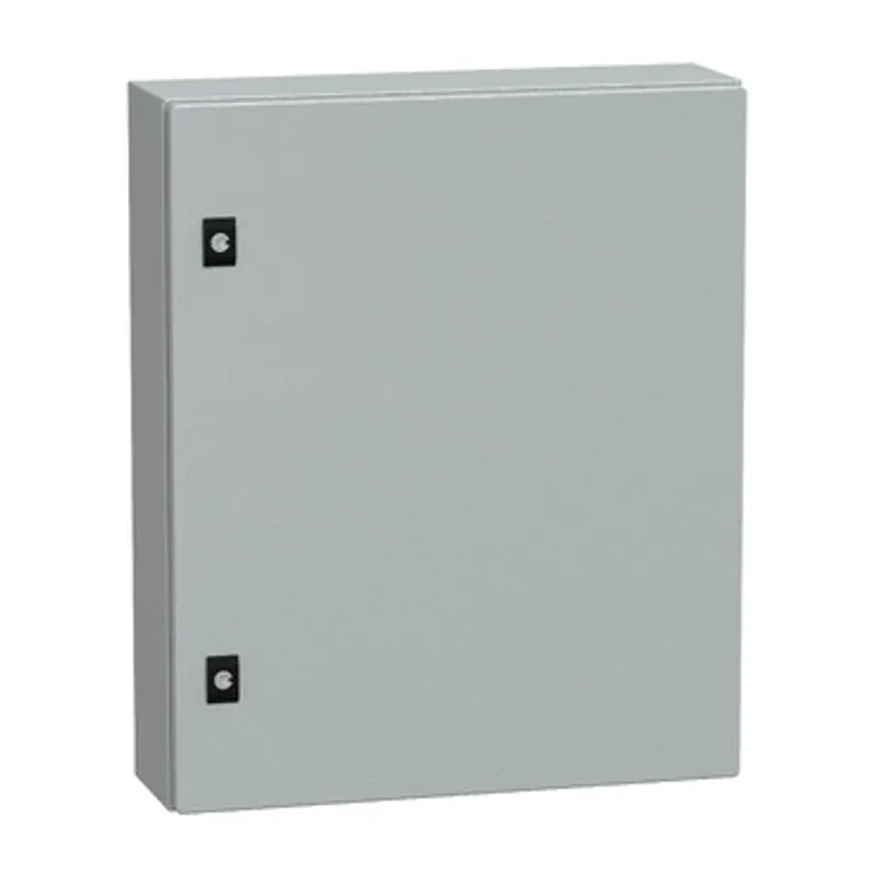 PanelSeT CRN plain door with mount.plate. H600xW500xD150 IP66 IK10 RAL7035.. — photo 1 of 3