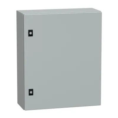 PanelSeT CRN plain door w/o mount.plate. H600xW500xD200 IP66 IK10 RAL7035..