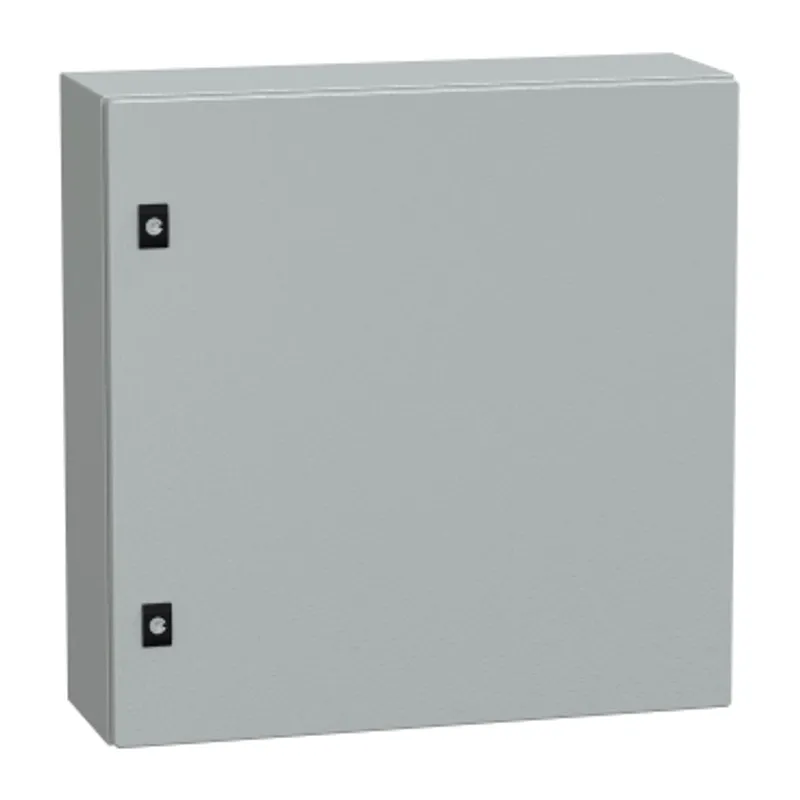 PanelSeT CRN plain door w/o mount.plate. H600xW600xD200 IP66 IK10 RAL7035.. — photo 1 of 3