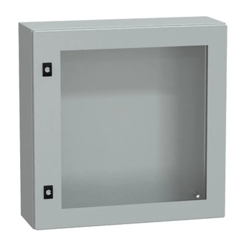 PanelSeT CRN tspt door w/o mount.plate. H600xW600xD200 IP66 IK08 RAL7035.. — photo 1 of 4