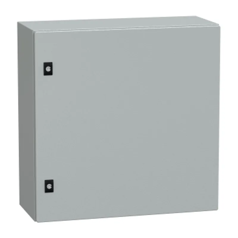 PanelSeT CRN plain door w/o mount.plate. H600xW600xD250 IP66 IK10 RAL7035.. — photo 1 of 3