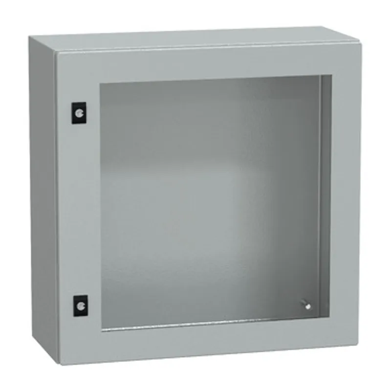 PanelSeT CRN tspt door w/o mount.plate. H600xW600xD250 IP66 IK08 RAL7035.. — photo 1 of 4