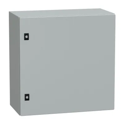 PanelSeT CRN plain door w/o mount.plate. H600xW600xD300 IP66 IK10 RAL7035..