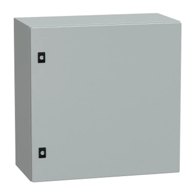 PanelSeT CRN plain door w/o mount.plate. H600xW600xD300 IP66 IK10 RAL7035.. — photo 1 of 3