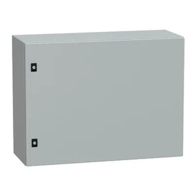 PanelSeT CRN plain door w/o mount.plate. H600xW800xD300 IP66 IK10 RAL7035..