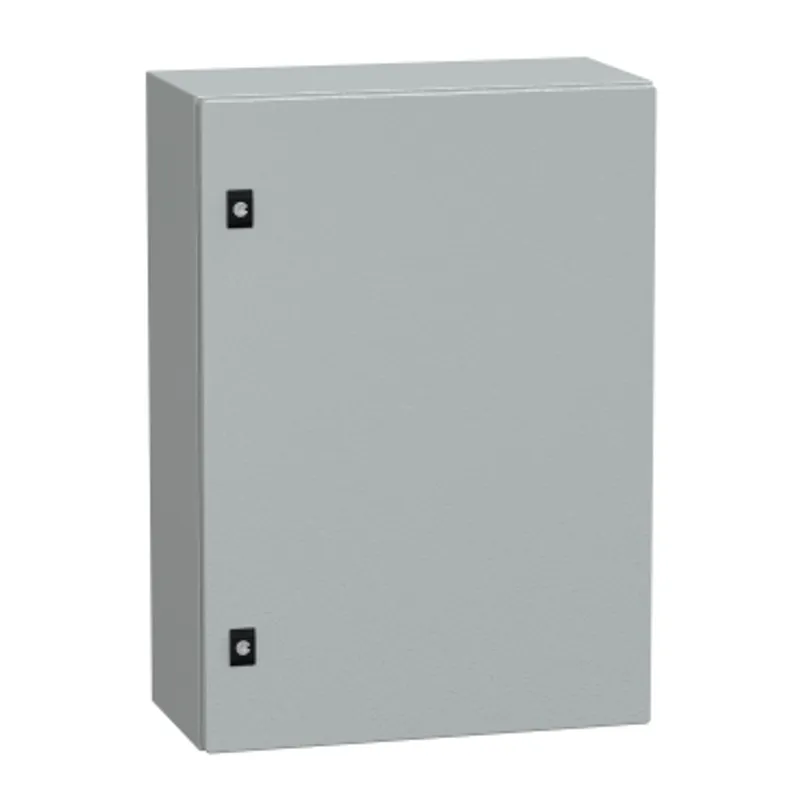 PanelSeT CRN plain door with mount.plate. H700xW500xD250 IP66 IK10 RAL7035.. — photo 1 of 3